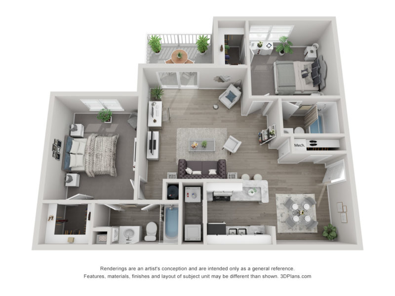 Crown Point Apartments Unit Info